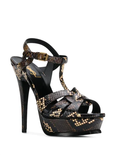 SAINT LAURENT TRIBUTE SANDALIAS FOR WOMEN IN MORO 