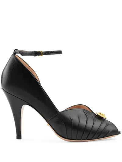 Shop Gucci Sophisticated  Strappy Sandals For Women In Black