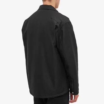 Shop Stone Island Shadow Project Men's Black Cotton Blend Blazer For Fw23