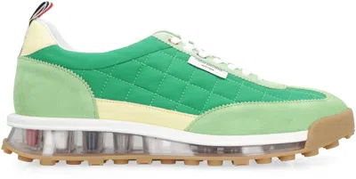 Shop Thom Browne Green Low-top Sneakers For Men, Ss23