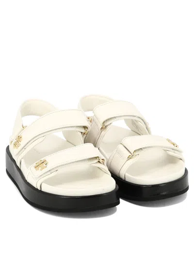 Shop Tory Burch "kira Sport" Sandals In White
