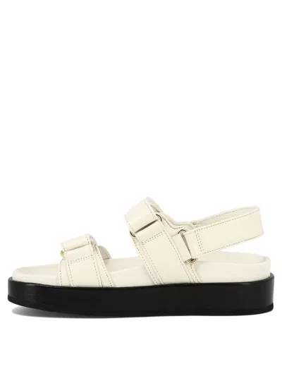 Shop Tory Burch "kira Sport" Sandals In White