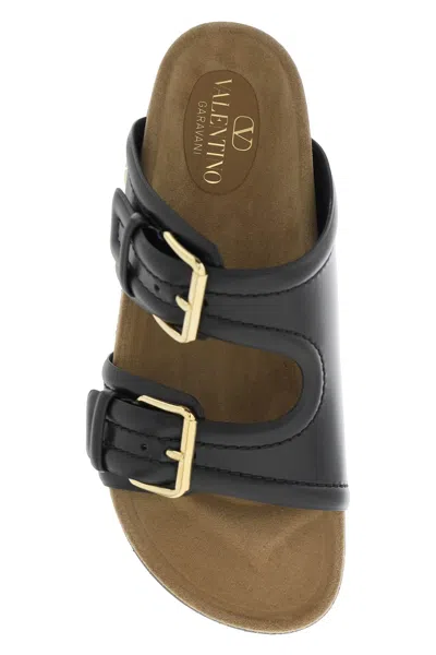 Shop Valentino Women's Fussfriend Slide Sandals In Nero Black