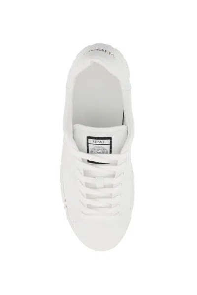 Shop Versace Greek Inspired Men's White Sneakers For The Ss24 Season