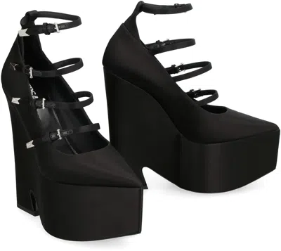 Versace Sandals In Black