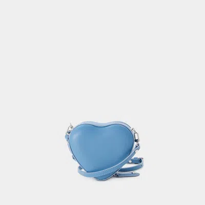 Shop Vivienne Westwood Mini Heart Crossbody In Blue
