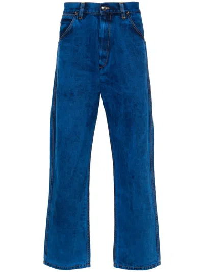 Shop Vivienne Westwood Ranch Denim Jeans In Navy