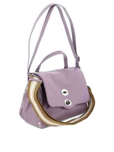 Shop Zanellato "postman Daily Giorno S" Handbag In Purple