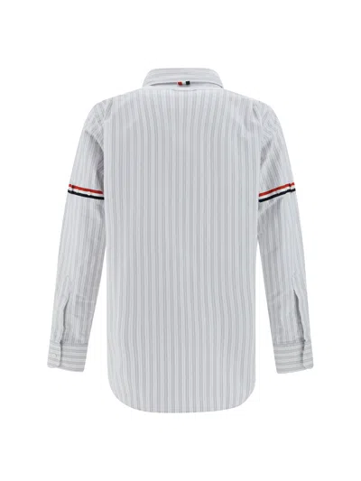 Shop Thom Browne Men Shirt In Multicolor