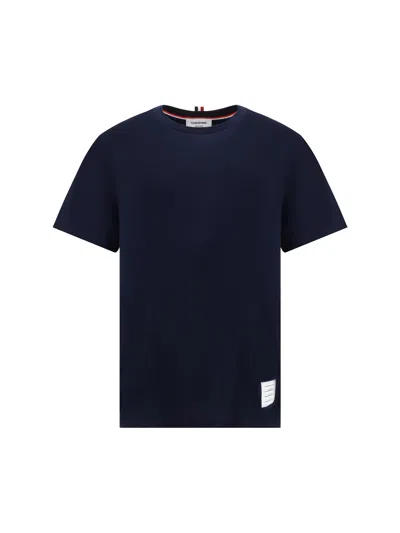 Shop Thom Browne Men T-shirt In Blue