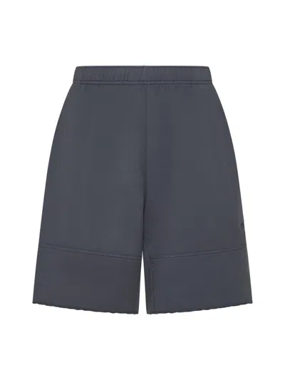 Shop Mm6 Maison Margiela Shorts In Grey