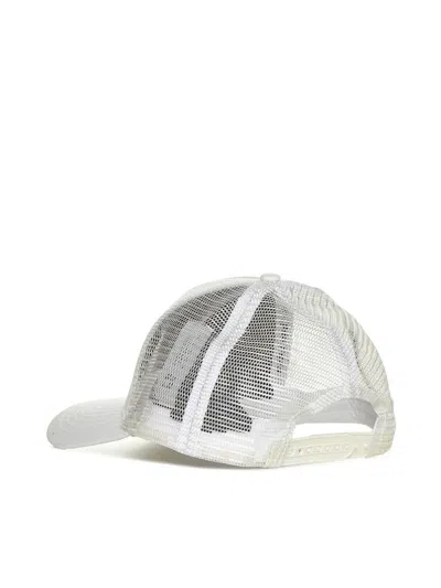 Shop Palm Angels Hats In Off White Off White