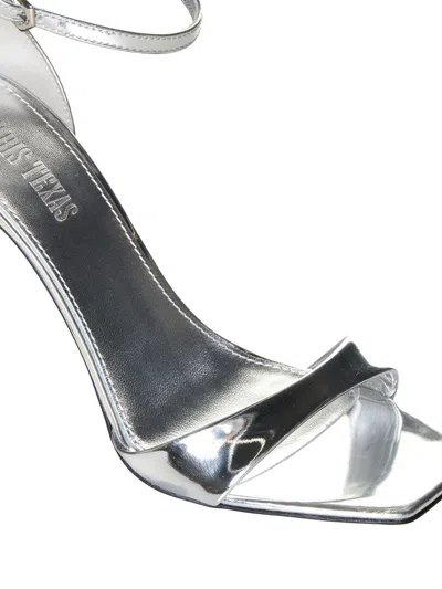 Shop Paris Texas Sandals In Silver