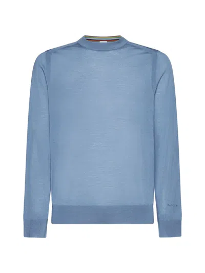Shop Paul Smith Sweaters In Turquoise