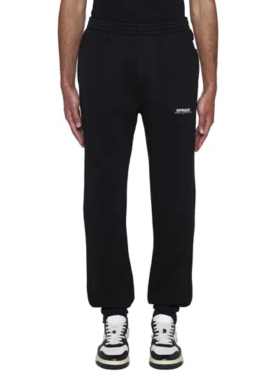 Shop Represent Trousers In Black