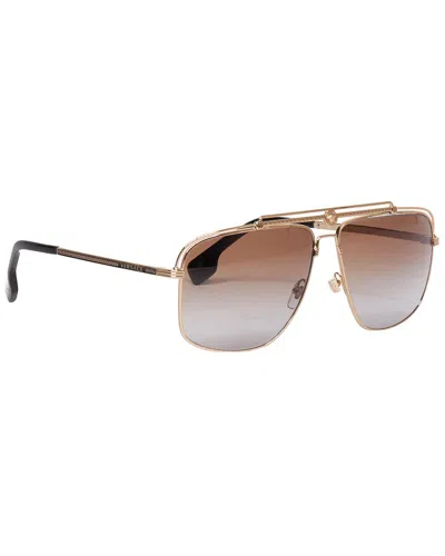 Shop Versace Men's Ve2242 61mm Sunglasses In Beige