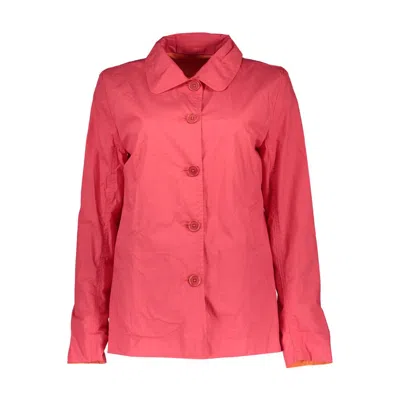 Shop Gant Red Cotton Jackets & Coat