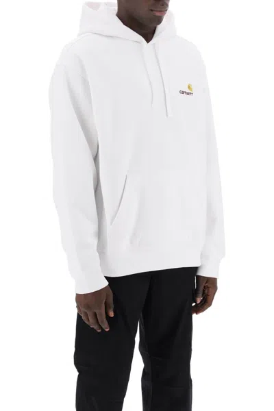 Shop Carhartt Wip American Script Hoodie In White