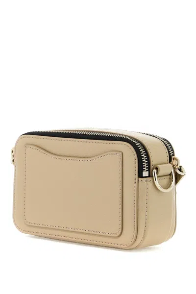 Marc Jacobs Rectangular Green Shoulder Bag With Gold-tone Accents In Neutral