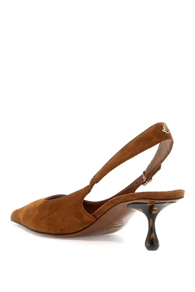 Jimmy Choo Slingback Amel In Tan/ Tortoise