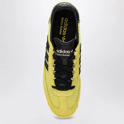 Adidas Originals Wales Bonner Sl76 Leather-trimmed Brushed-suede And Mesh Sneakers