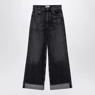 Agolde Dame Cuffed Organic Cotton Wide Leg Jeans