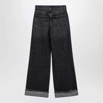 Agolde Dame Cuffed Organic Cotton Wide Leg Jeans