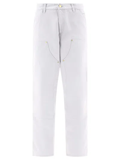 Carhartt Single Knee Pant Sonyc Silver In Cotton