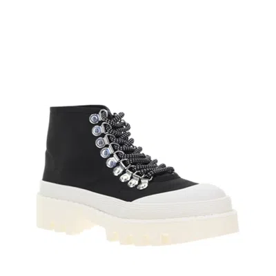 Proenza Schouler 40mm Nylon Lace-up Trekking Boots