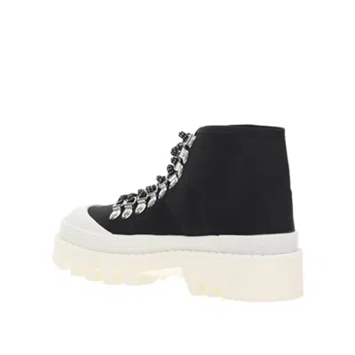 Proenza Schouler 40mm Nylon Lace-up Trekking Boots