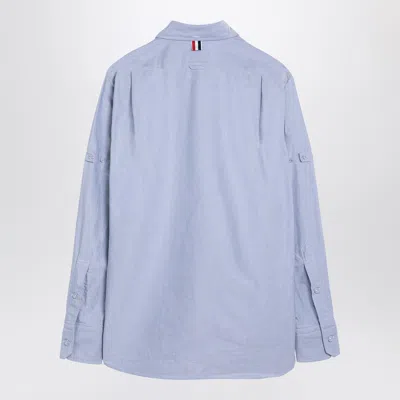 Thom Browne 'oxford Signature Striped Shirt In