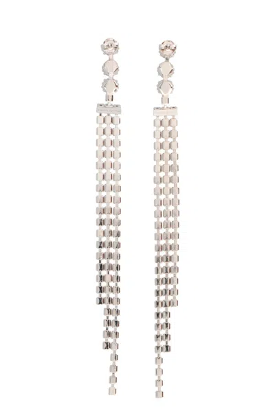 Shop Isabel Marant Women 'boucle D'oreill' Earrings In Silver