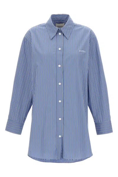 Shop Isabel Marant Women 'cylvany' Shirt In Blue