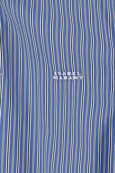 Shop Isabel Marant Women 'cylvany' Shirt In Blue