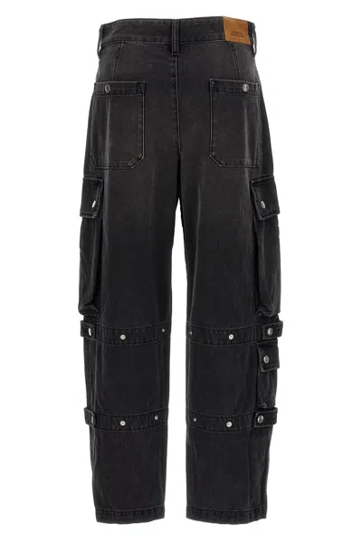 Shop Isabel Marant Women 'elore' Jeans In Black