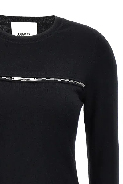 Shop Isabel Marant Women 'gio' Sweater In Black