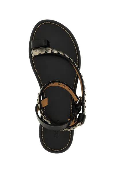 Shop Isabel Marant Women 'melte' Sandals In Black