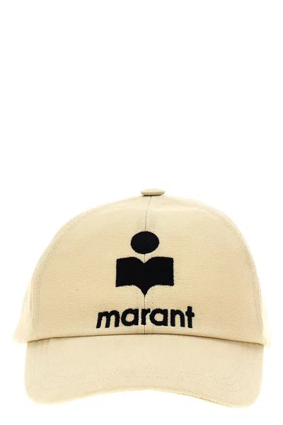 Shop Isabel Marant Women 'tyron' Cap In Cream