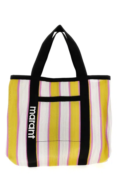 Shop Isabel Marant Women 'warden' Shopping Bag In Multicolor