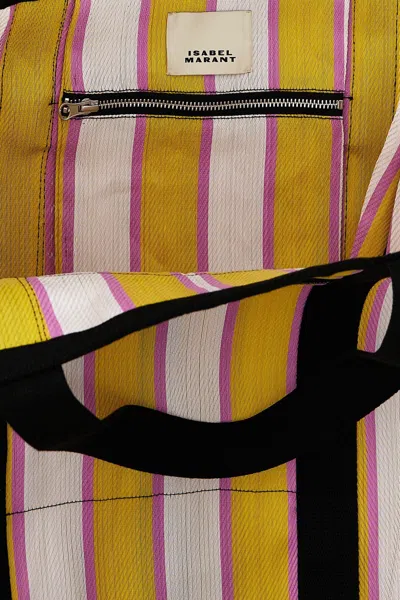 Shop Isabel Marant Women 'warden' Shopping Bag In Multicolor