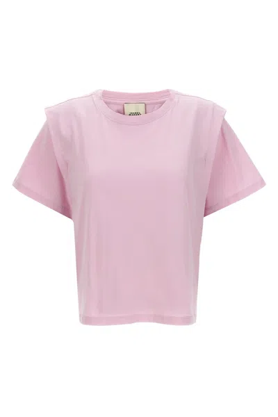 Shop Isabel Marant Women 'zelitos' T-shirt In Pink