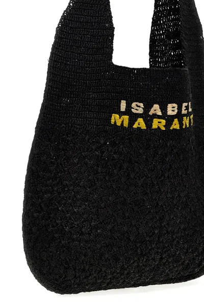 Shop Isabel Marant Women Shopping 'praia Medium' In Black