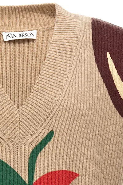 Shop Jw Anderson J.w.anderson Men 'the Apple Collection' Waistcoat In Multicolor