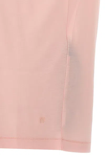 Shop Tom Ford Men Lyoncell T-shirt In Pink