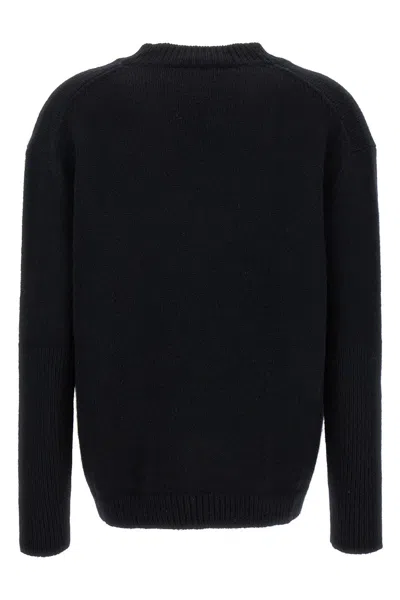 Shop Tom Ford Women Mixed Cachemire Sweater In Black