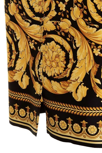 Shop Versace Men 'barocco' Shirt In Multicolor