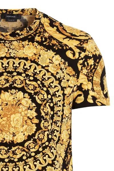Shop Versace Men 'barocco' T-shirt In Multicolor