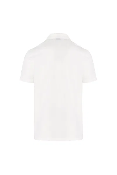 Shop Versace Men 'medusa' Polo Shirt In White