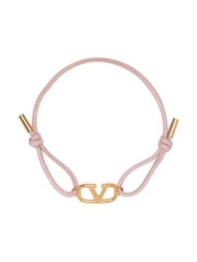 Shop Valentino Garavani Bracelets In Pink