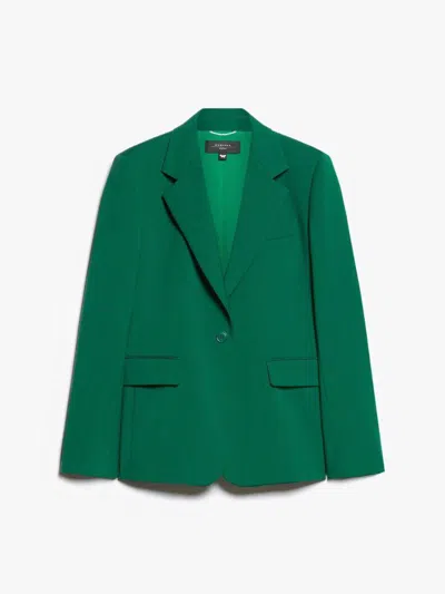 Shop Weekend Max Mara Outerwear In Green